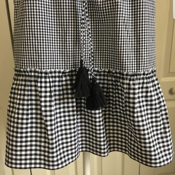 NEW! Derek Lam 10 Crosby sz 4 Plaid Top - Picture 3 of 6